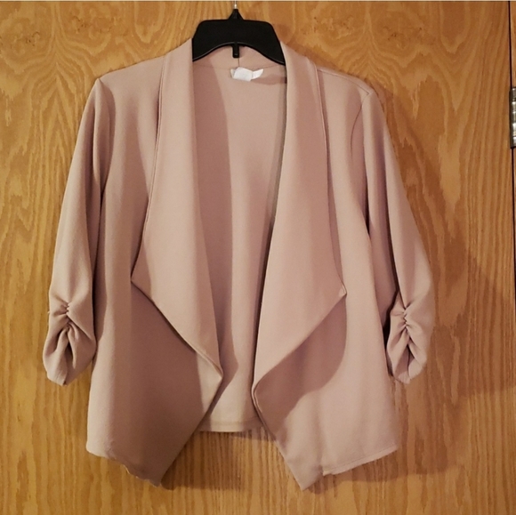 Layered Open Cardigan - Picture 3 of 6